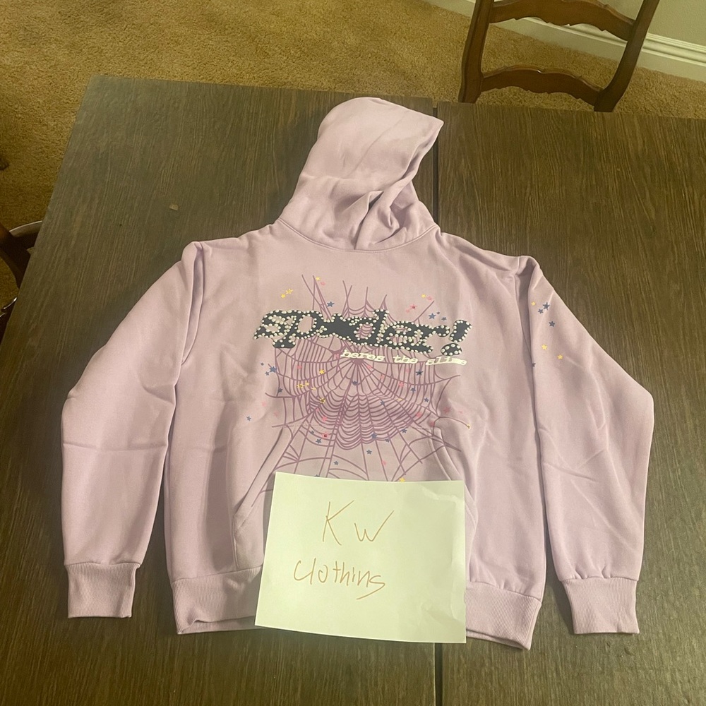 Sp5der hoodie açaí
